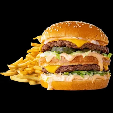 Hamburguesa doble