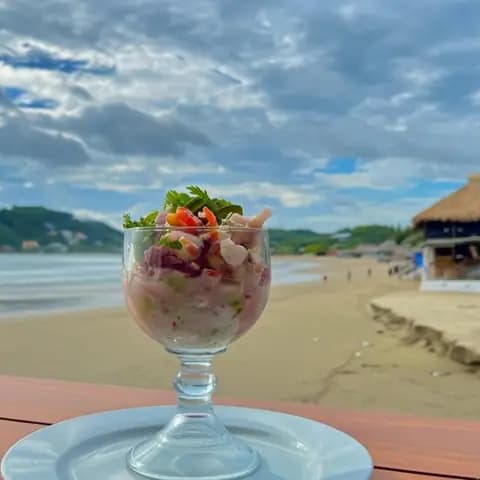Ceviche mixto San Juan del Sur