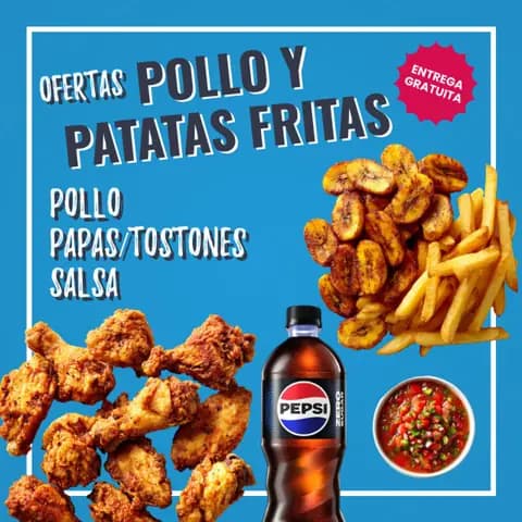 Combo grande de pollo