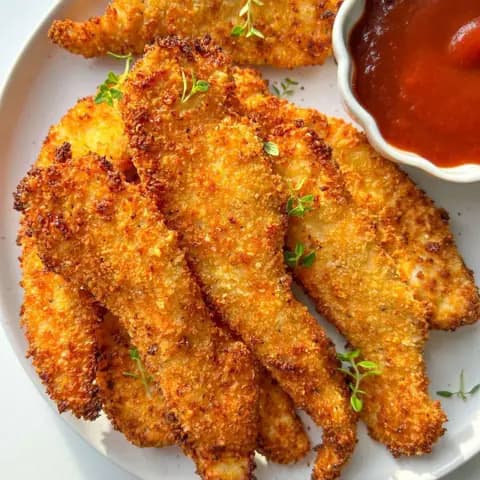 Dedos de pollo