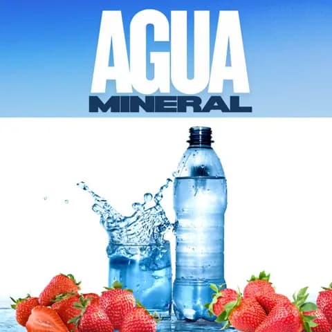 Agua mineral fresa