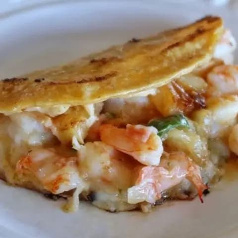 Quesadilla de camarón
