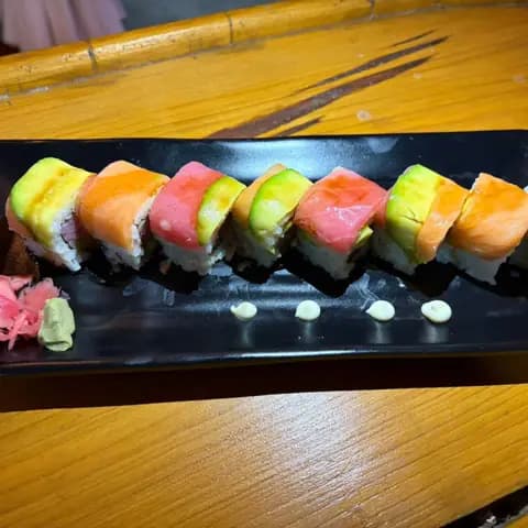 Sushi rainbow