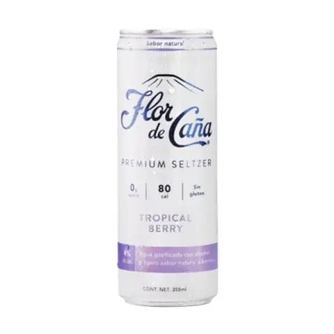 Hard seltzer tropical berry