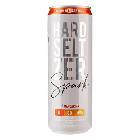 Hard seltzer mandarina