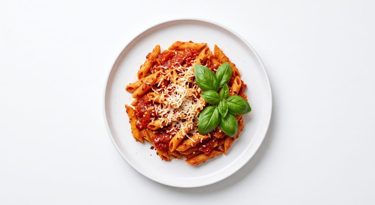 Pasta con salsa napolitana