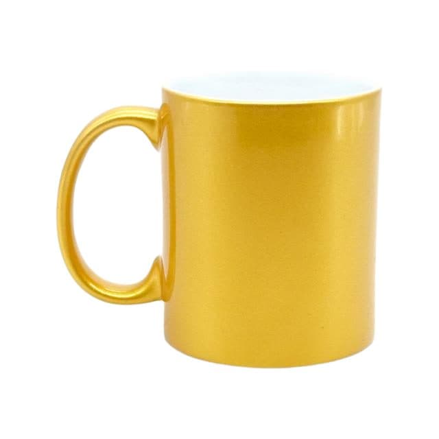Taza espejo metalizada